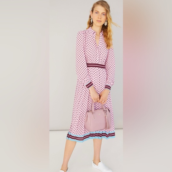 kate spade Dresses & Skirts - ISO Kate spade diamond pink midi dress 6,or 8